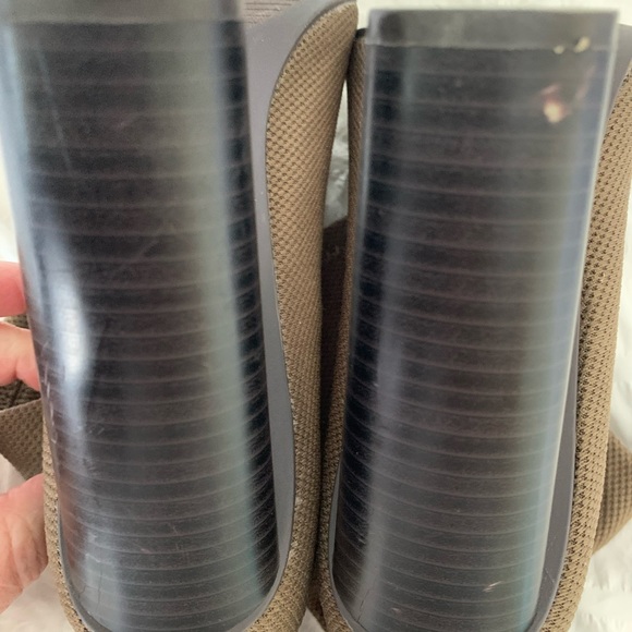 Qupid Parma Khaki stretch high heel boots size 9 - Picture 6 of 15